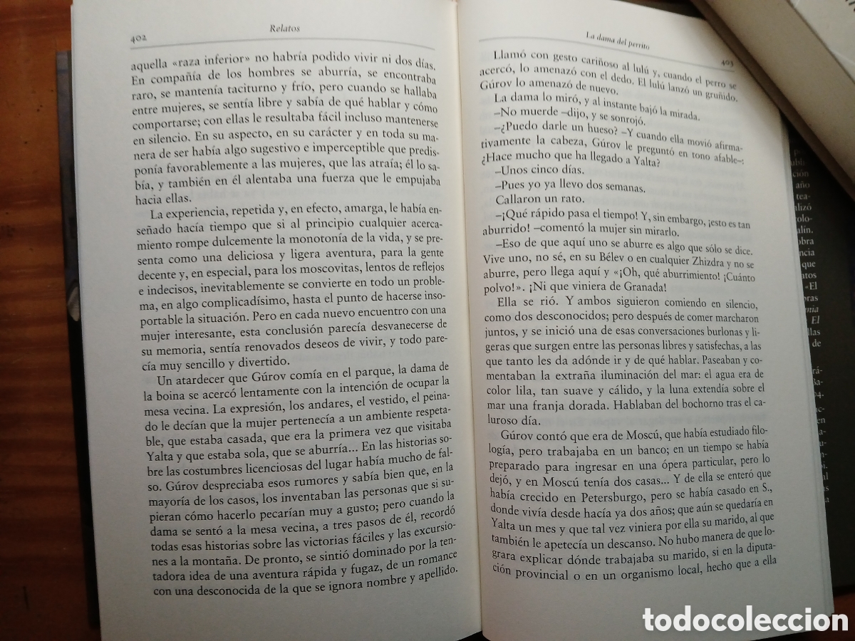 Libros de segunda mano: Relatos. Anton Ch&eacute;jov. - Foto 5
