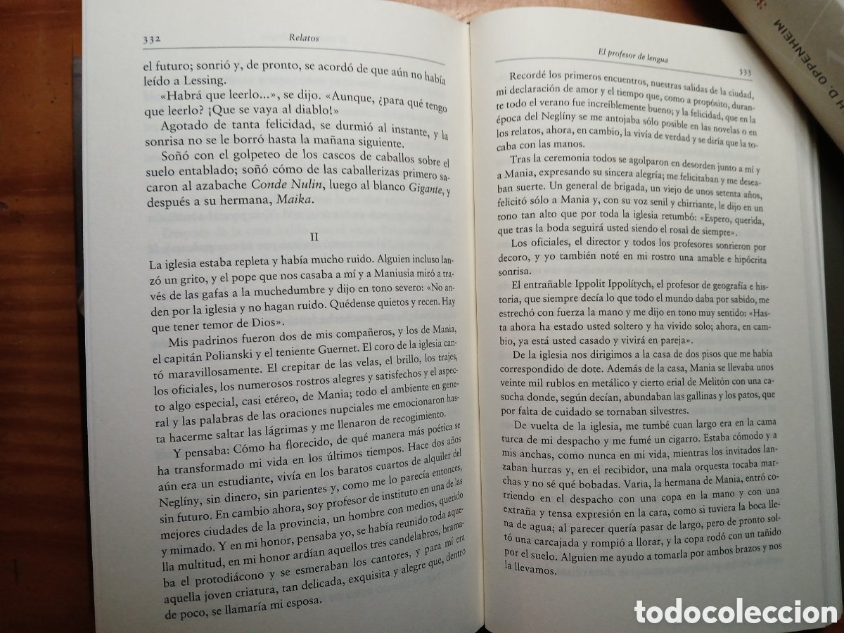 Libros de segunda mano: Relatos. Anton Ch&eacute;jov. - Foto 7