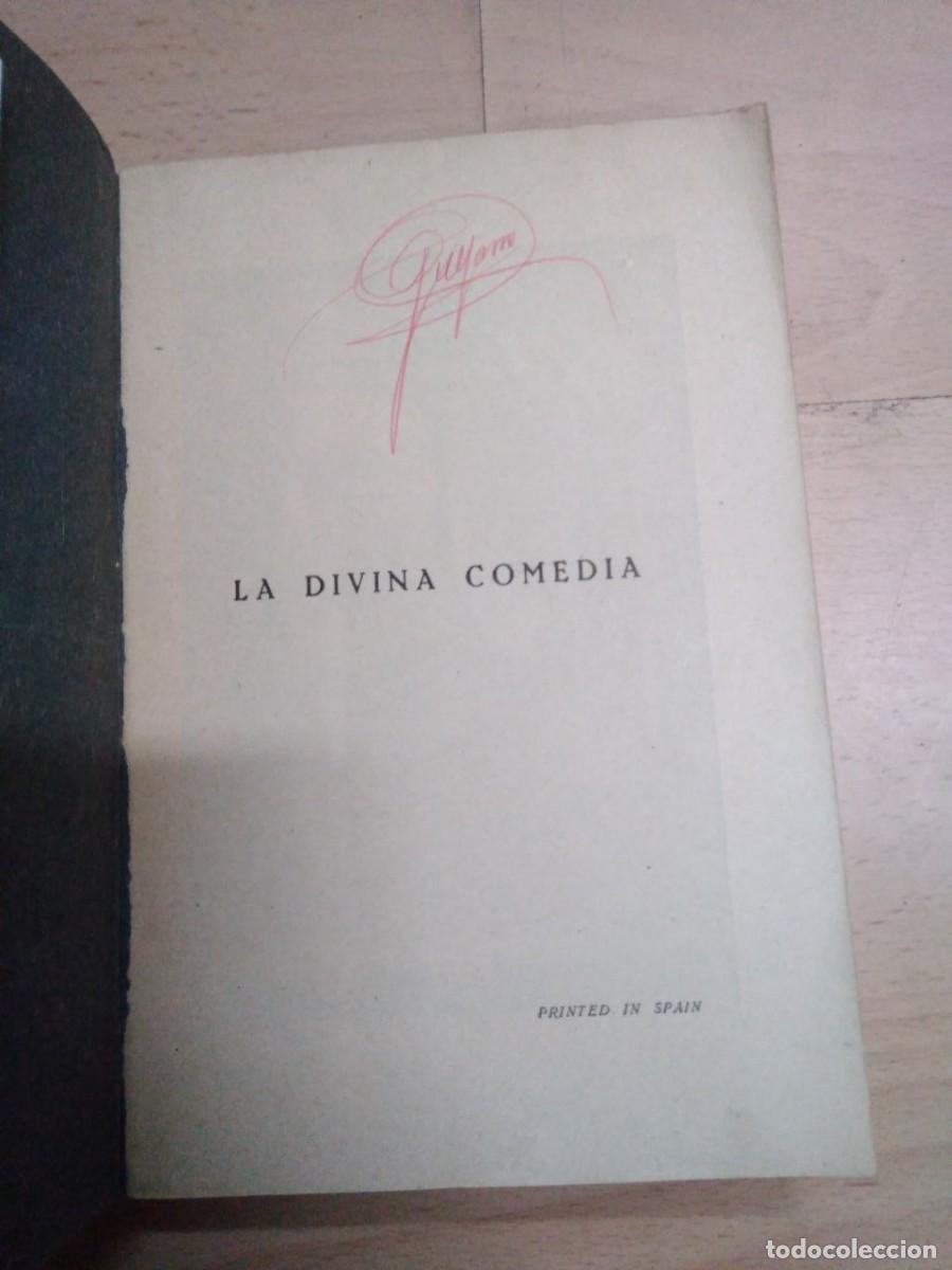 Libros de segunda mano: LA DIVINA COMEDIA. DANTE ALIGHIERI. 1941 - Foto 3