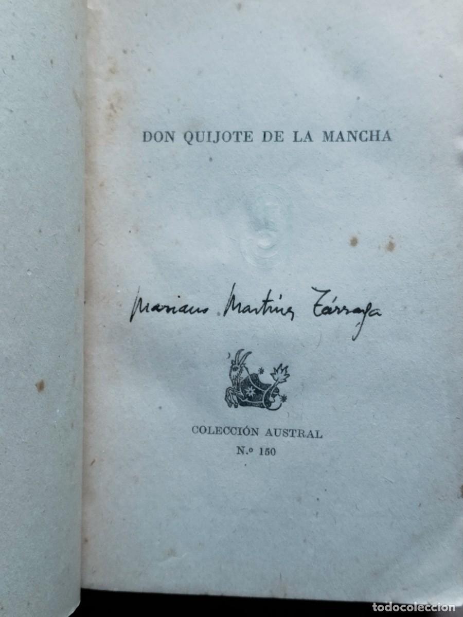 Libros de segunda mano: Don Quijote de la Mancha colecci&oacute;n austral - Foto 2