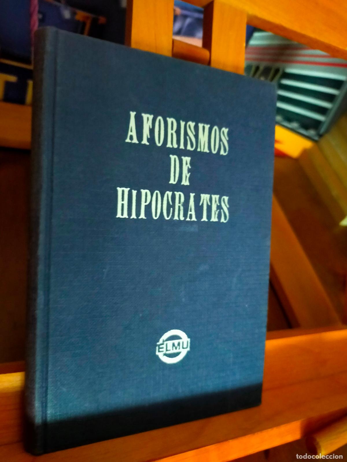Libros de segunda mano: AFORISMOS DE HIP&Oacute;CRATES. - Foto 1