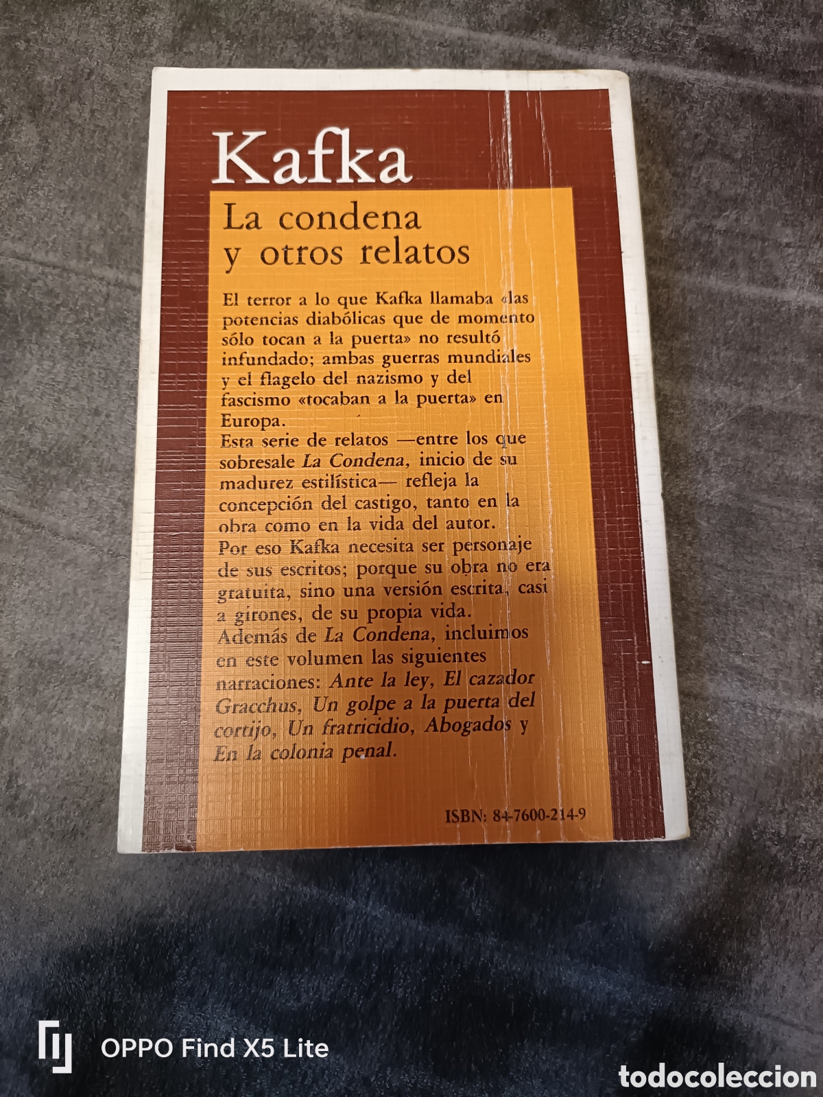 Libros de segunda mano: Libro La Condena y otros Relatos -Kafka- Ediciones Akal - Foto 5