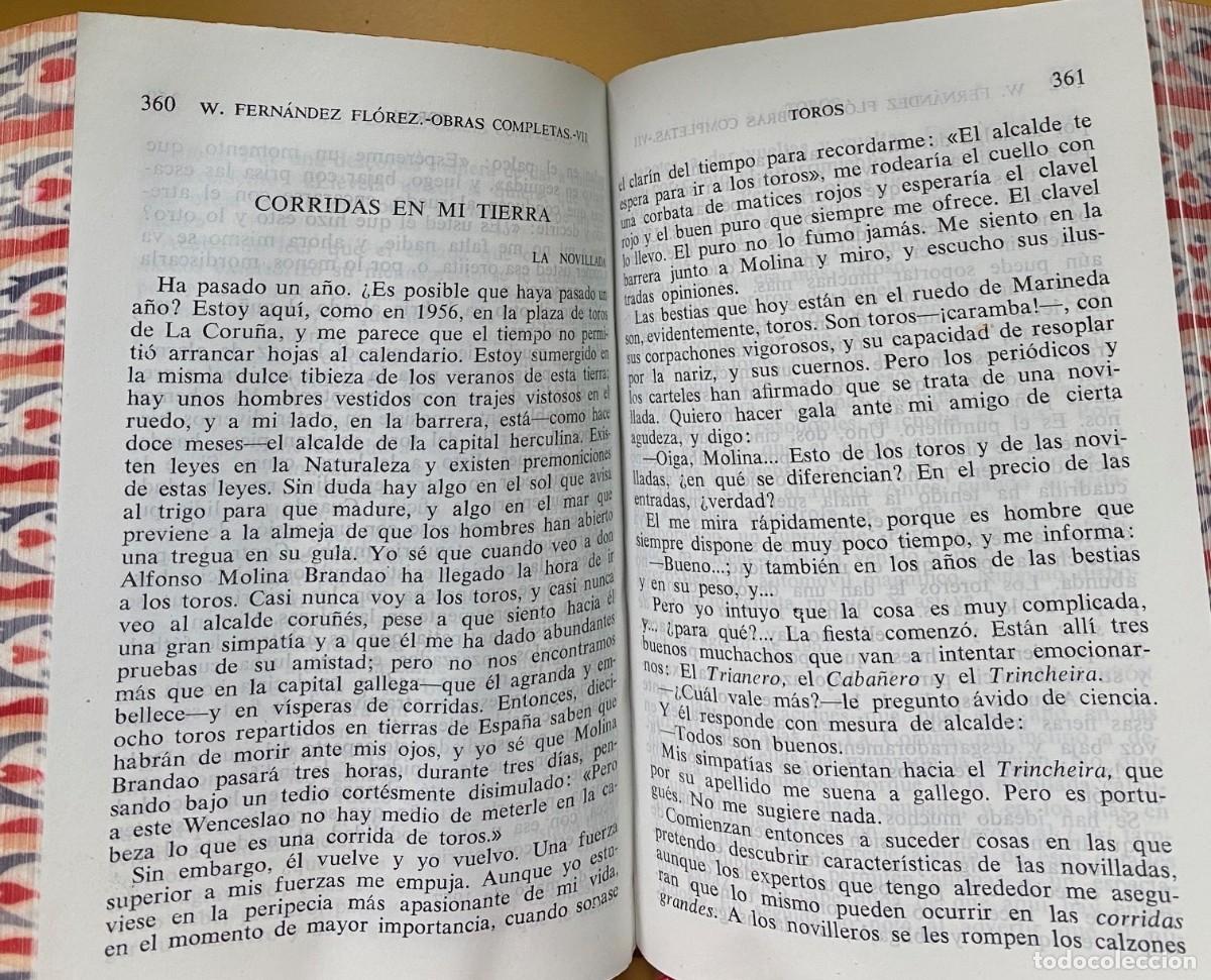 Libros de segunda mano: WENCESLAO FERN&Aacute;NDEZ FL&Oacute;REZ Obras Completas. - Foto 7