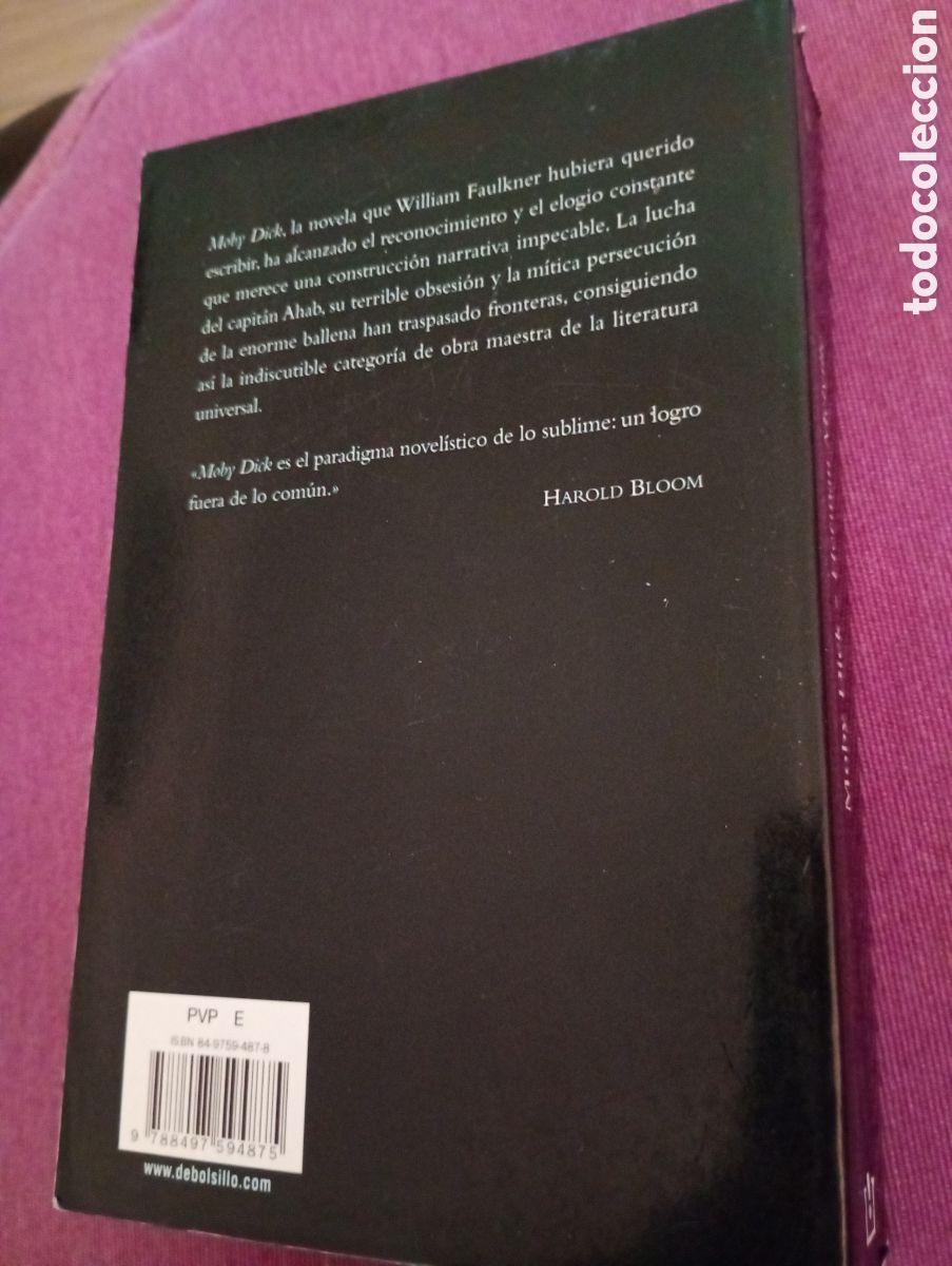 Libros de segunda mano: Moby Dick . Herman Melville . debosillo . clasicos. - Foto 2