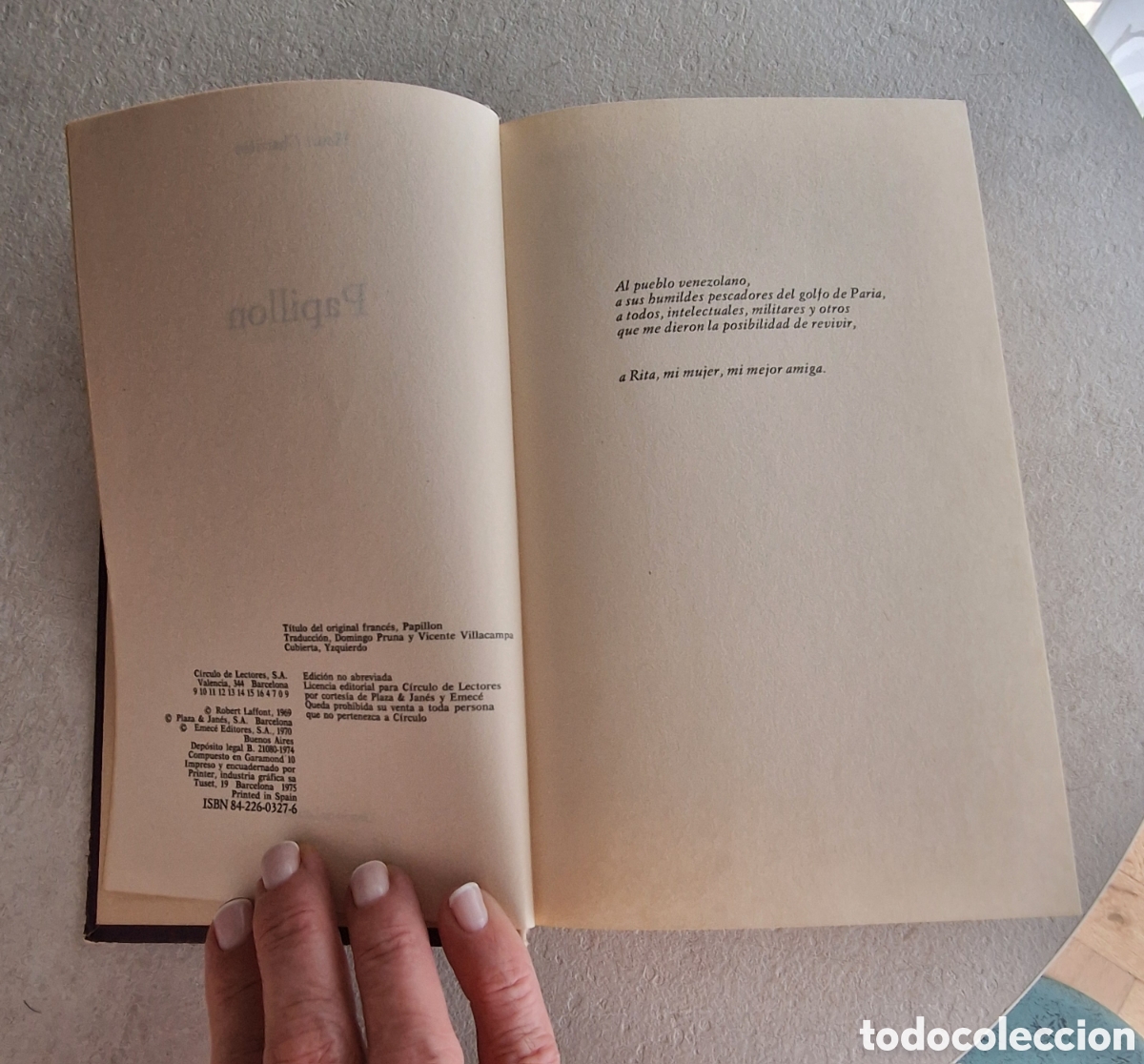 Libros de segunda mano: Papillon - Henri Charriere - Foto 3