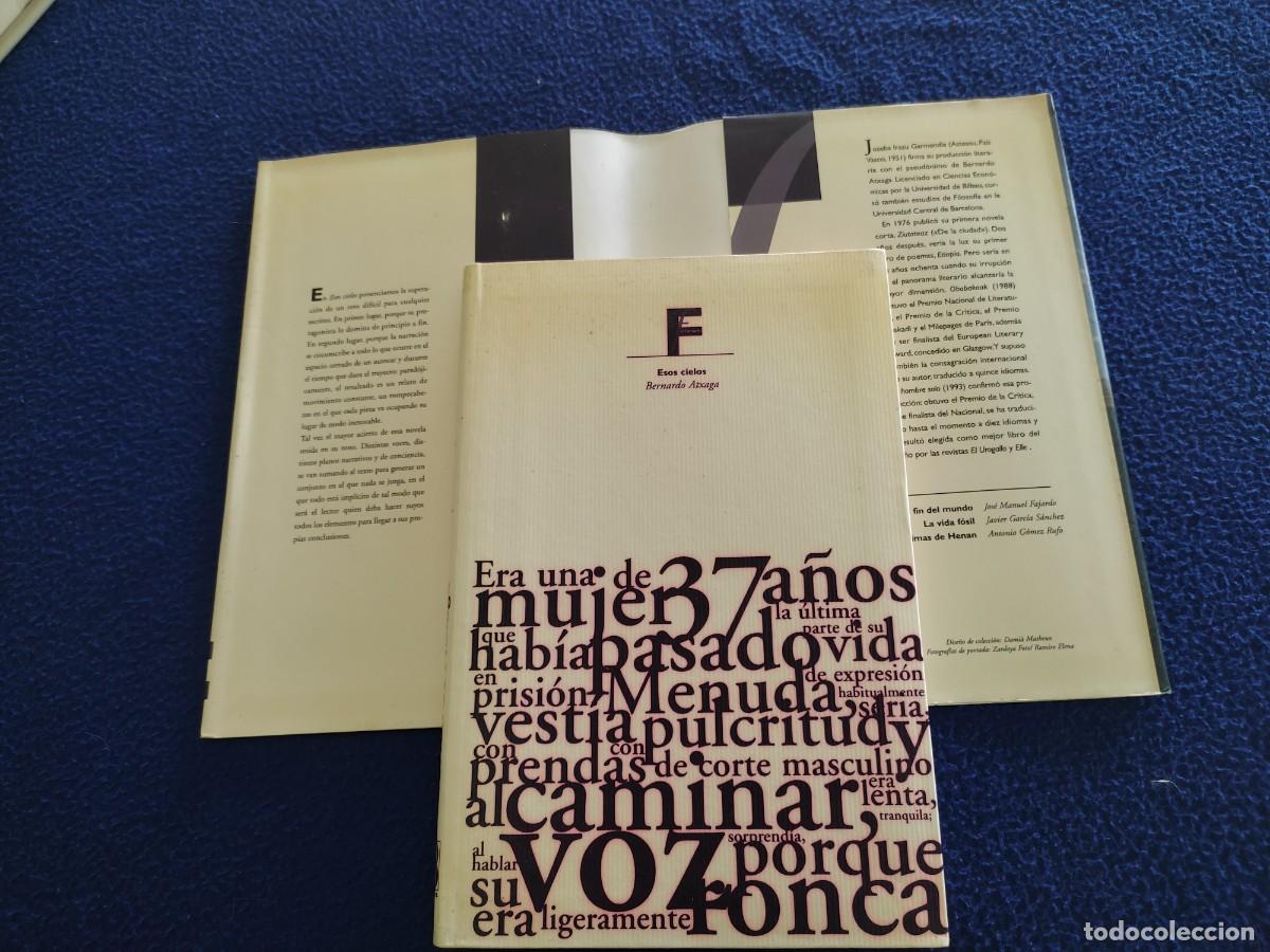 Libros de segunda mano: ESOS CIELOS Bernardo Atxaga Ediciones B,S.A. 1996 - Foto 5