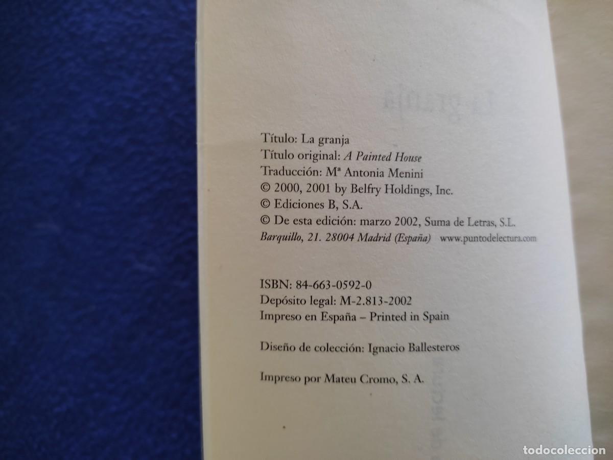 Libros de segunda mano: La Granja John Grisham Ed. B,S.A. 1995 - Foto 5