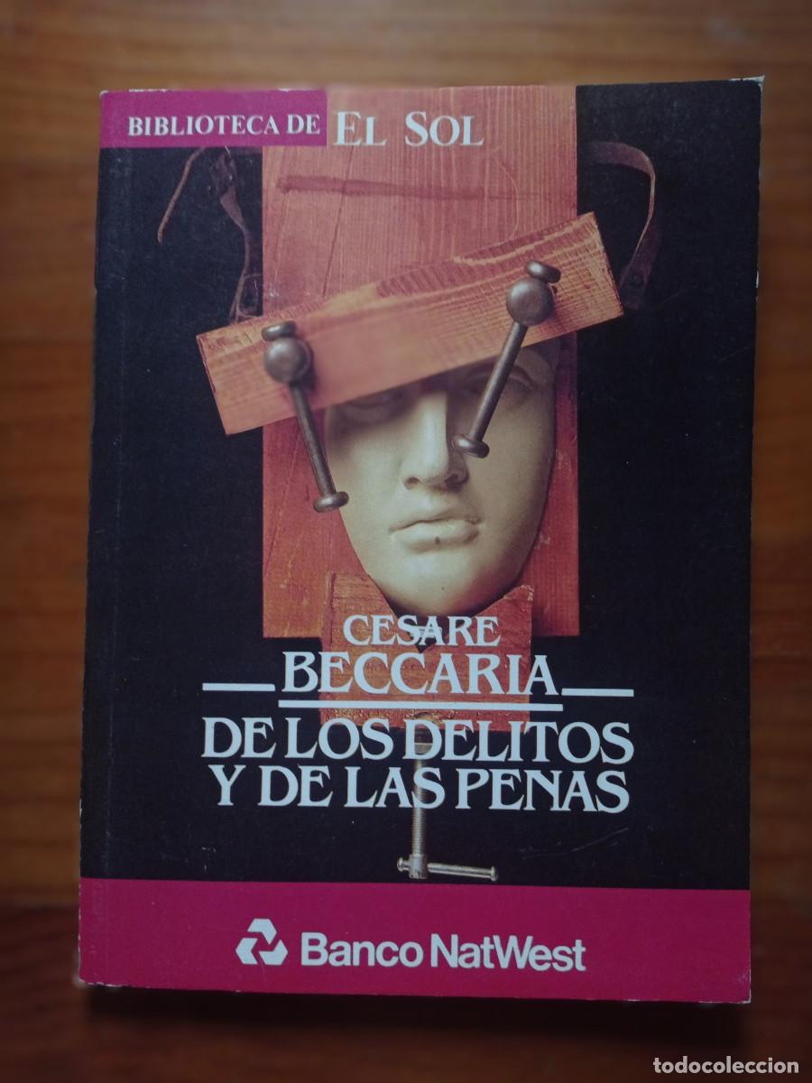 Libros de segunda mano: De los delitos y las penas - Cesare Beccaria - Biblioteca El Sol n&ordm; 16 - Foto 1