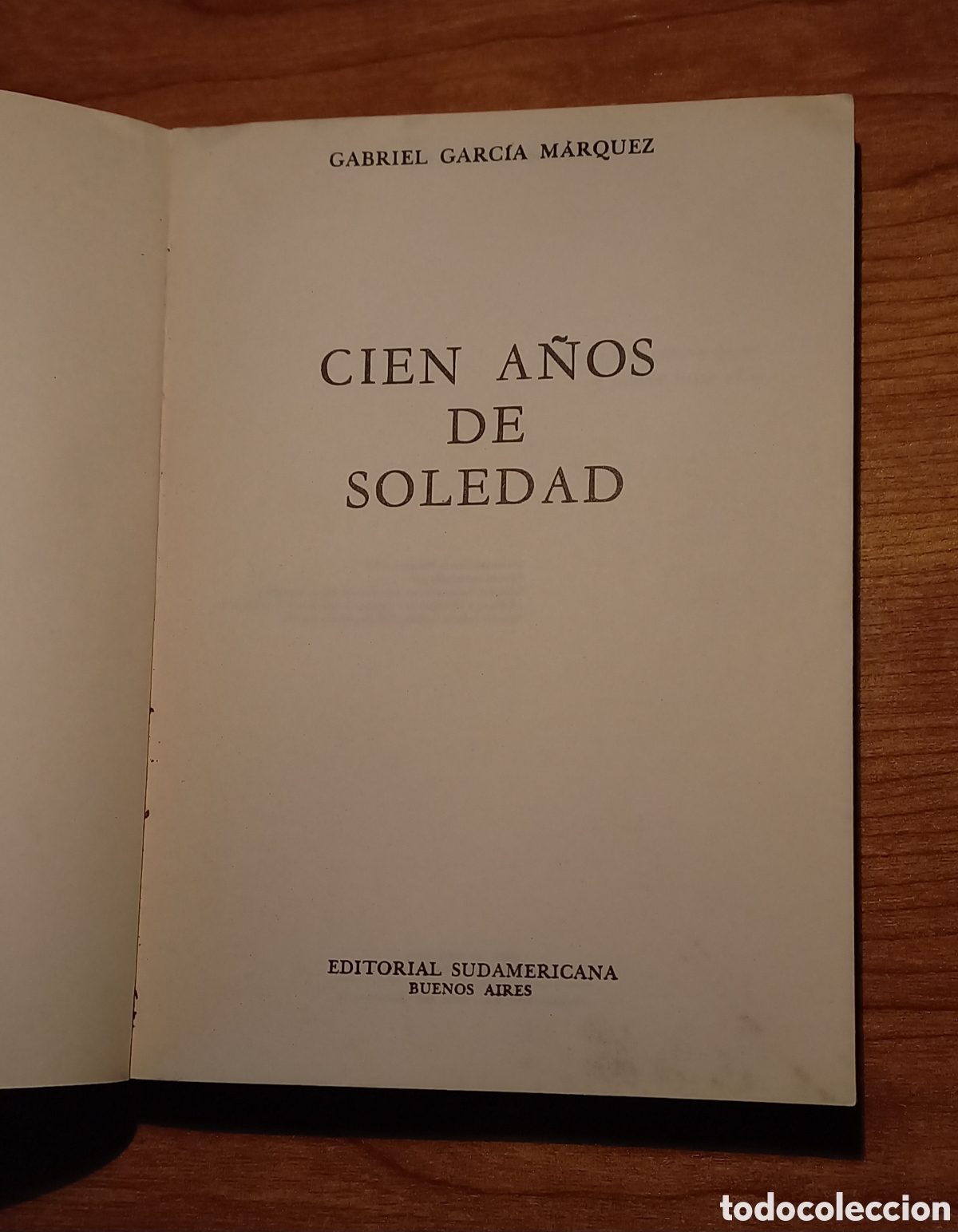 Libros de segunda mano: CIEN A&Ntilde;OS DE SOLEDAD. GABRIEL GARCIA MARQUEZ 1973 - Foto 2
