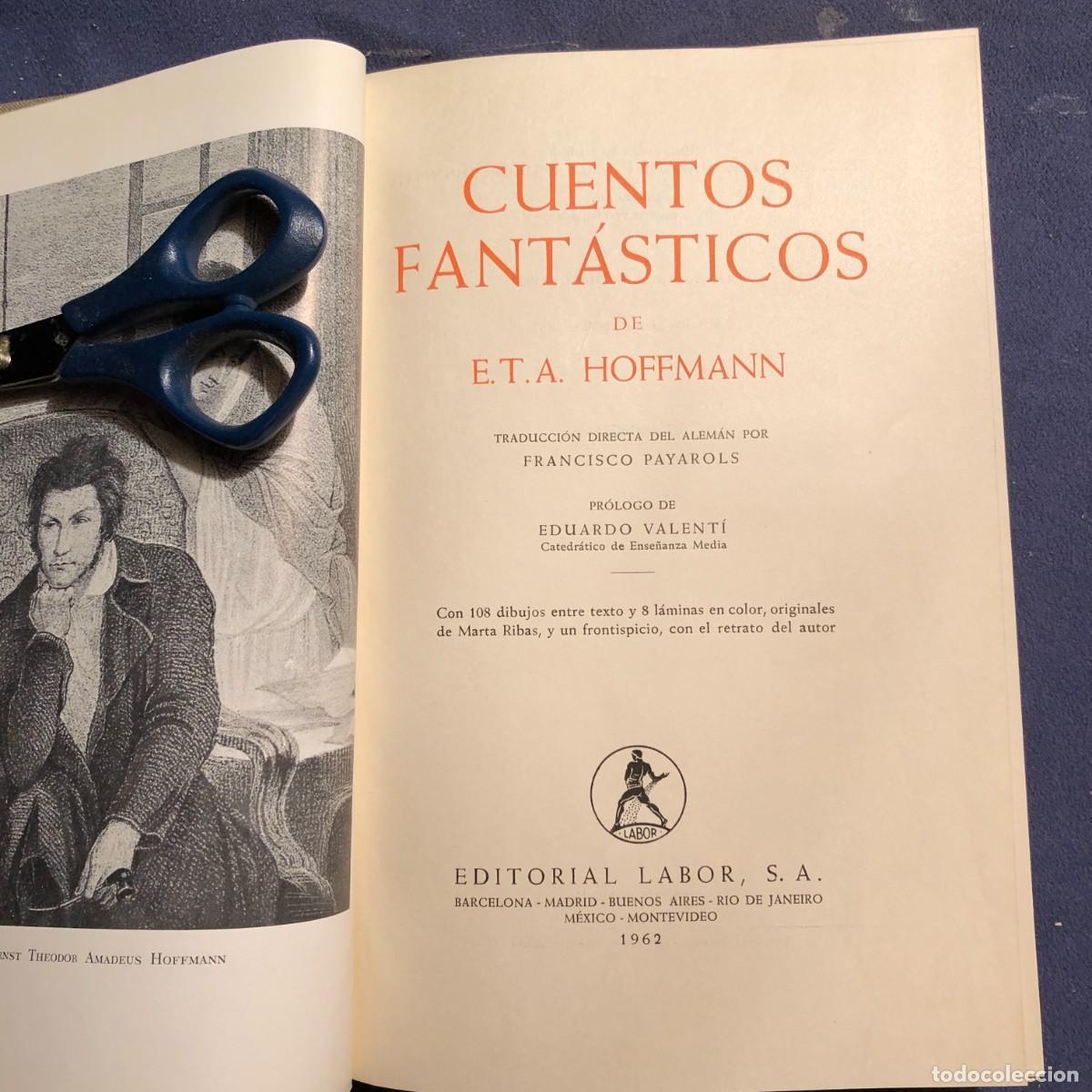 Libros de segunda mano: E.T.A. HOFFMANN: - CUENTOS FANTASTICOS - (1962) - Foto 2