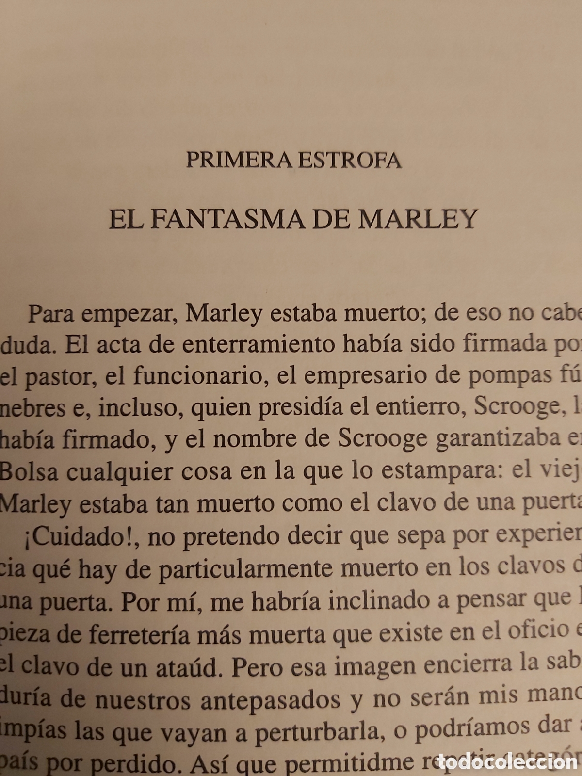 Libros de segunda mano: QUELA LIBRO. CANCI&Oacute;N DE NAVIDAD CHARLES DICKENS ESPASA 1999 - Foto 6