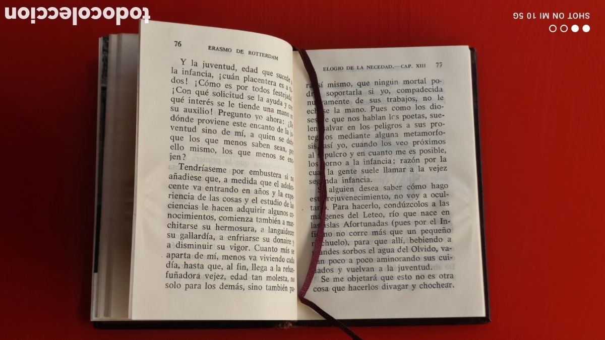 Libros de segunda mano: &rdquo;ELOGIO DE LA LOCURA&rdquo; DE ERASMO DE ROTTERDAM - Foto 5