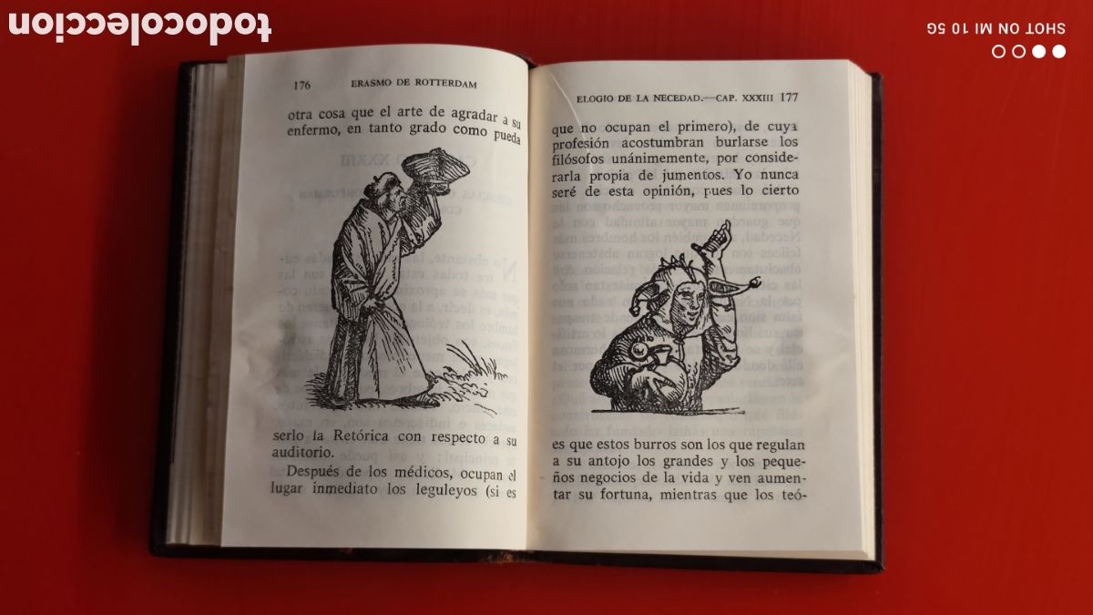 Libros de segunda mano: &rdquo;ELOGIO DE LA LOCURA&rdquo; DE ERASMO DE ROTTERDAM - Foto 6