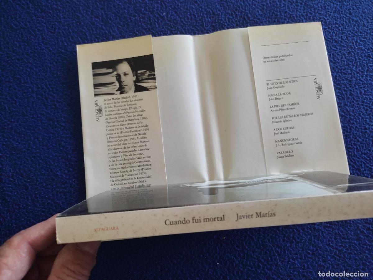 Libros de segunda mano: Cuando fu&iacute; Mortal Javier Mar&iacute;as.Ed. Afaguara 1996 - Foto 5