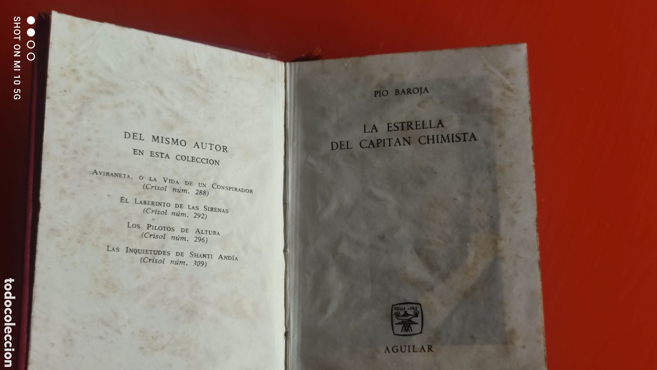 Libros de segunda mano: &rdquo;LA ESTRELLA DEL CAPIT&Aacute;N CHIMISTA&rdquo; DE PUO BAROJA - Foto 5