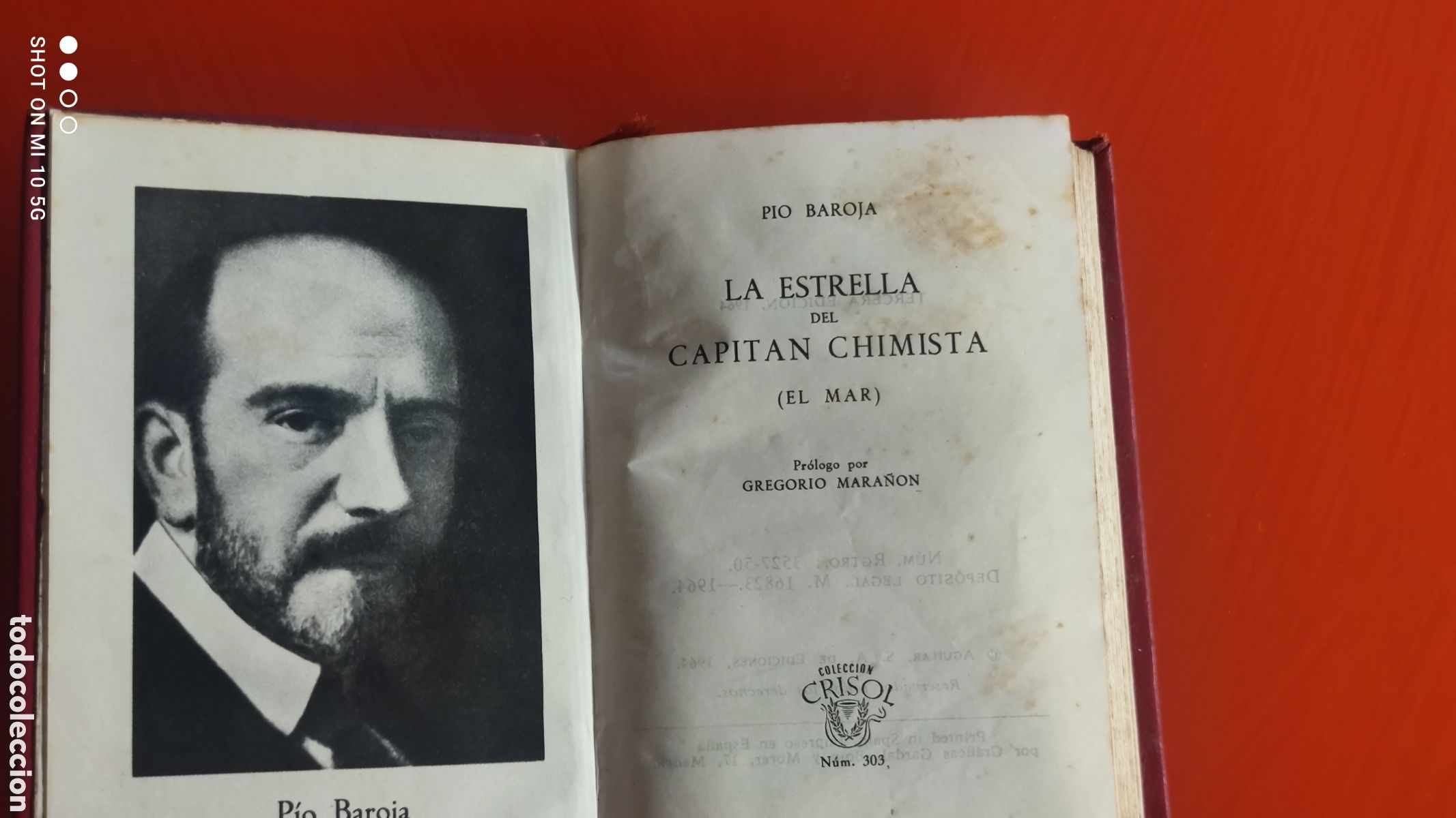 Libros de segunda mano: &rdquo;LA ESTRELLA DEL CAPIT&Aacute;N CHIMISTA&rdquo; DE PUO BAROJA - Foto 6