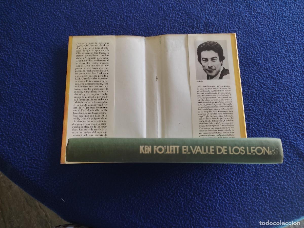 Libros de segunda mano: El Valle de los Leones Ken Follet C&iacute;rculo de Lectores 1987 - Foto 4