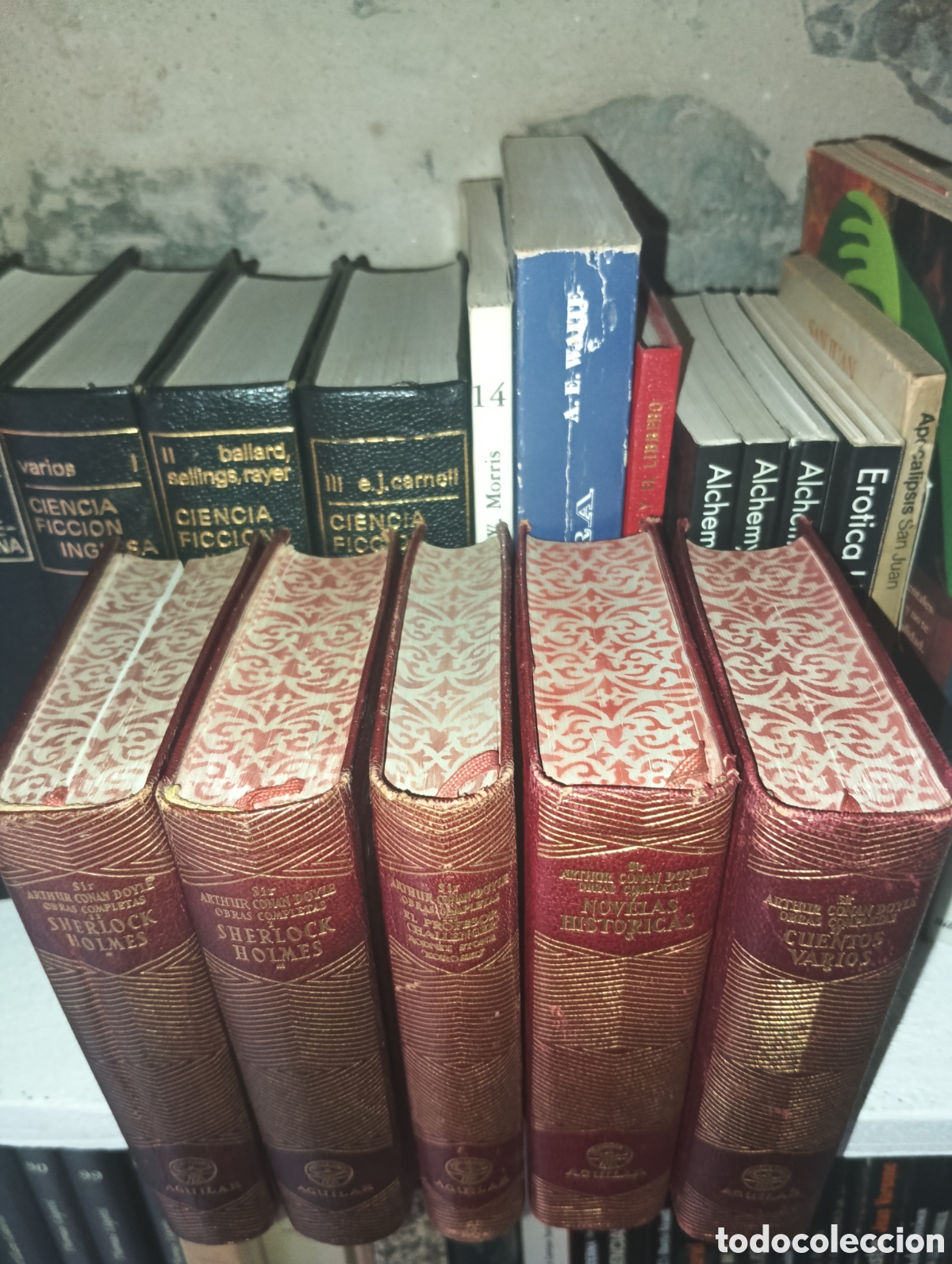 Libros de segunda mano: Arthur Conan Doyle - Obras completas -Aguilar colecci&oacute;n Joya - Foto 2