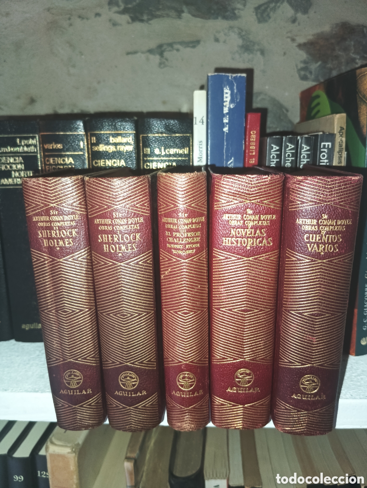 Libros de segunda mano: Arthur Conan Doyle - Obras completas -Aguilar colecci&oacute;n Joya - Foto 1