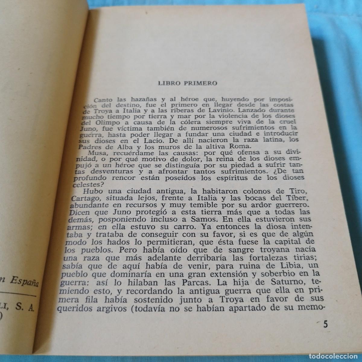 Libros de segunda mano: LA ENEIDA / VIRGILIO / GV 62 / CAMPOS - Foto 8