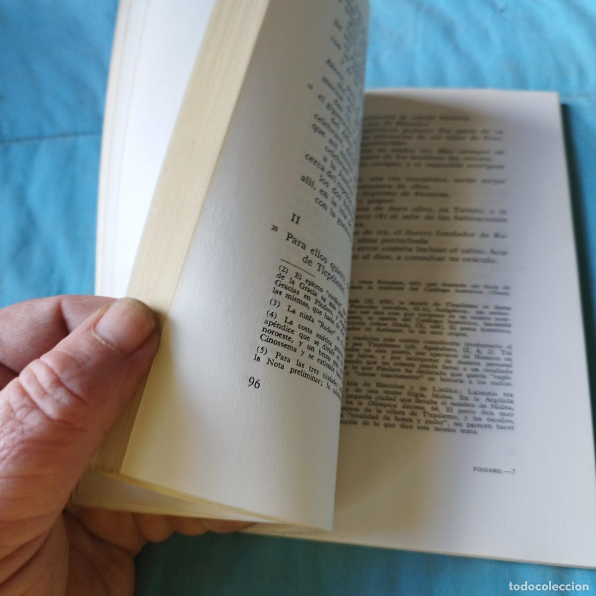 Libros de segunda mano: OLIMPICAS / PINDARO / GV 63 / AGUILAR - Foto 9