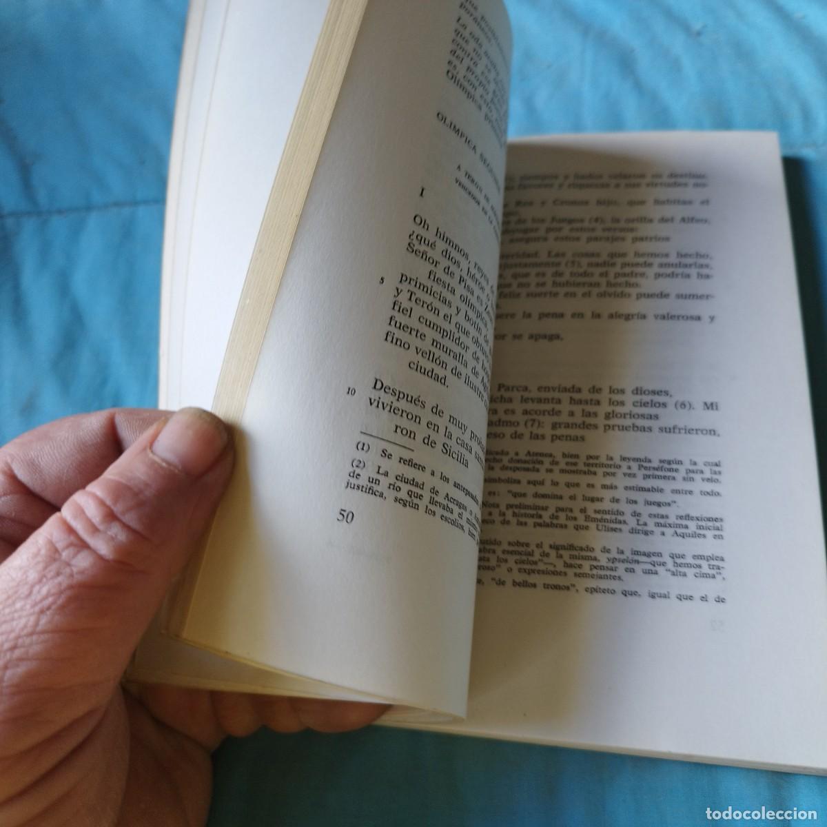 Libros de segunda mano: OLIMPICAS / PINDARO / GV 63 / AGUILAR - Foto 10