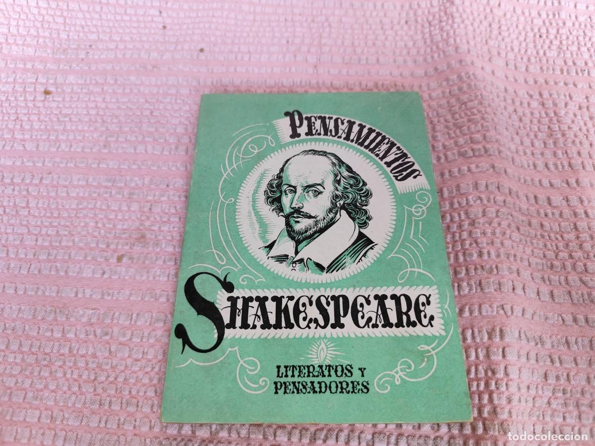 Libros de segunda mano: PENSAMIENTOS / SHAKESPEARE / GV 41 / SIMBOLO - Foto 1