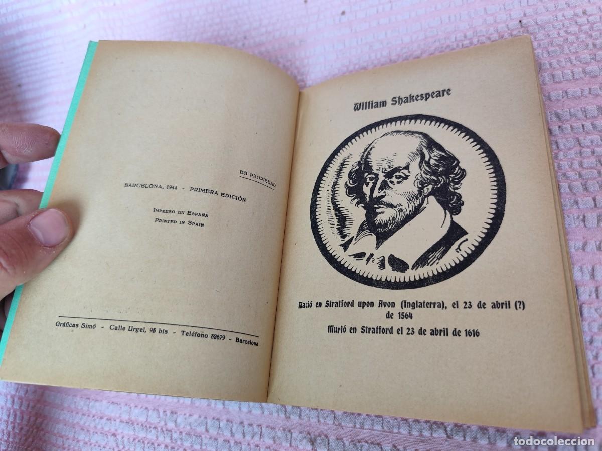 Libros de segunda mano: PENSAMIENTOS / SHAKESPEARE / GV 41 / SIMBOLO - Foto 6
