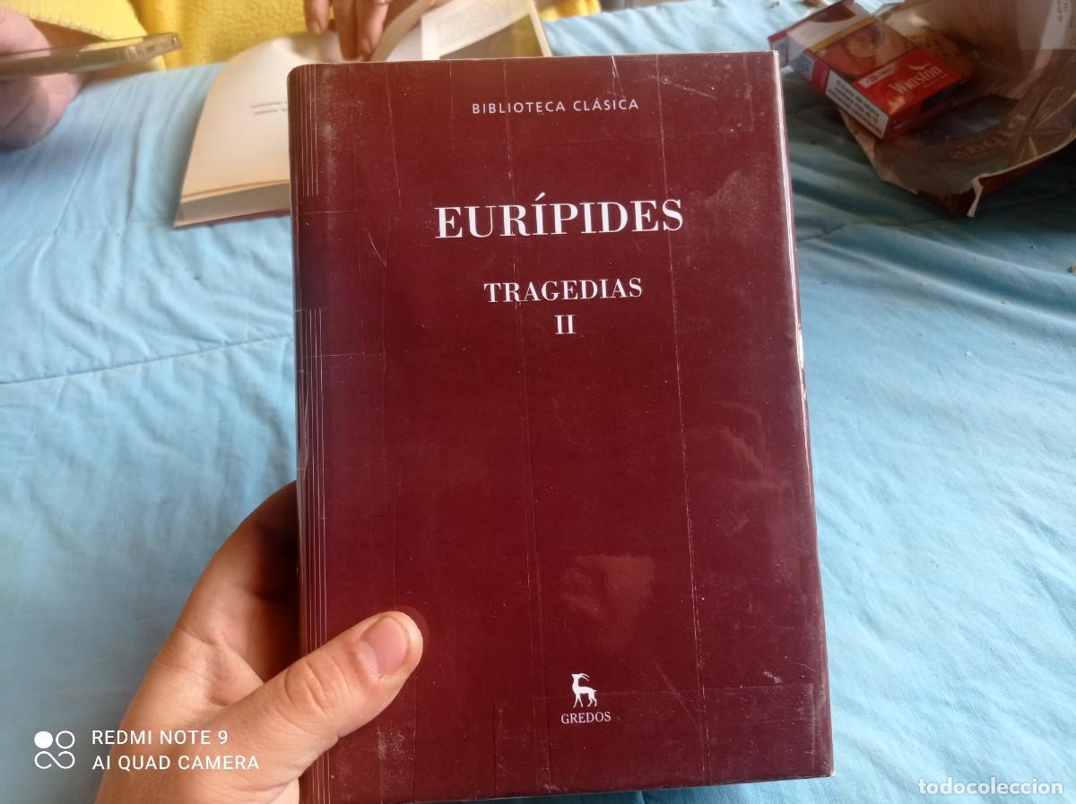 Libros de segunda mano: TRAGEDIAS II / EURIPIDES / GV 58 / FORRADO CON CELO / GREDOS - Foto 1