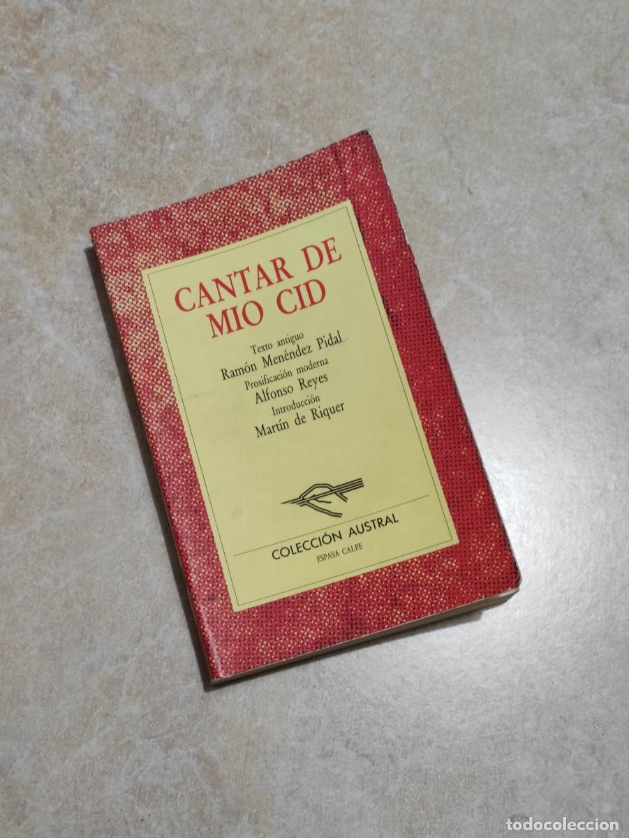Libros de segunda mano: Cantar de Mio Cid - Edici&oacute;n de bolsillo 1988 - Foto 1