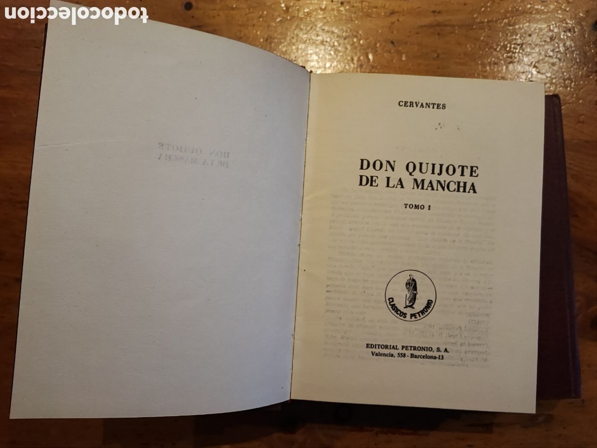 Libros de segunda mano: DON QUIJOTE DE LA MANCHA. 2 VOL&Uacute;MENES - Foto 4