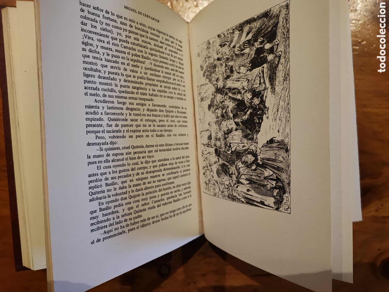 Libros de segunda mano: DON QUIJOTE DE LA MANCHA. 2 VOL&Uacute;MENES - Foto 6