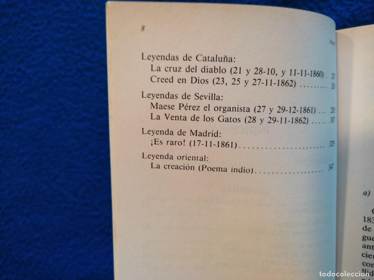 Libros de segunda mano: Leyendas Gustavo Adolfo B&eacute;cquer Ed. Espasa 1998 Colecci&oacute;n Centenario - Foto 4