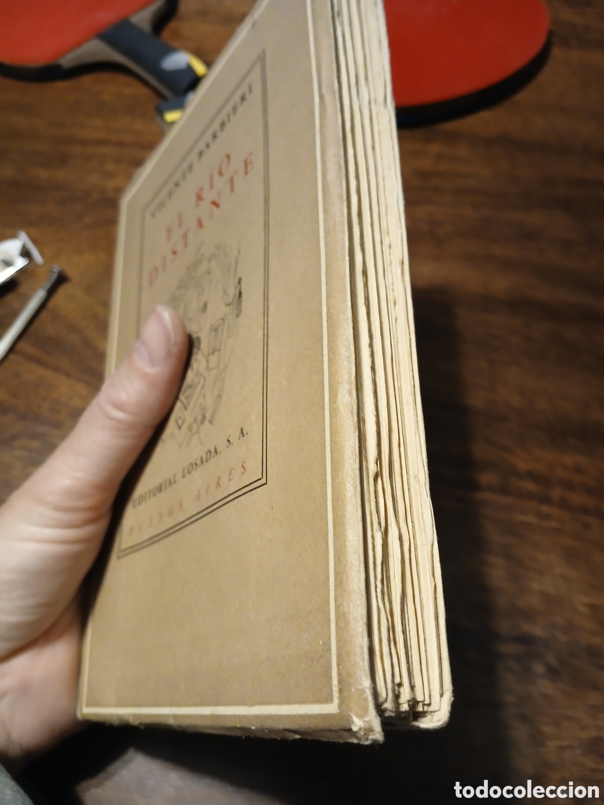 Libros de segunda mano: El r&iacute;o distante, Vicente Barbieri - Foto 3