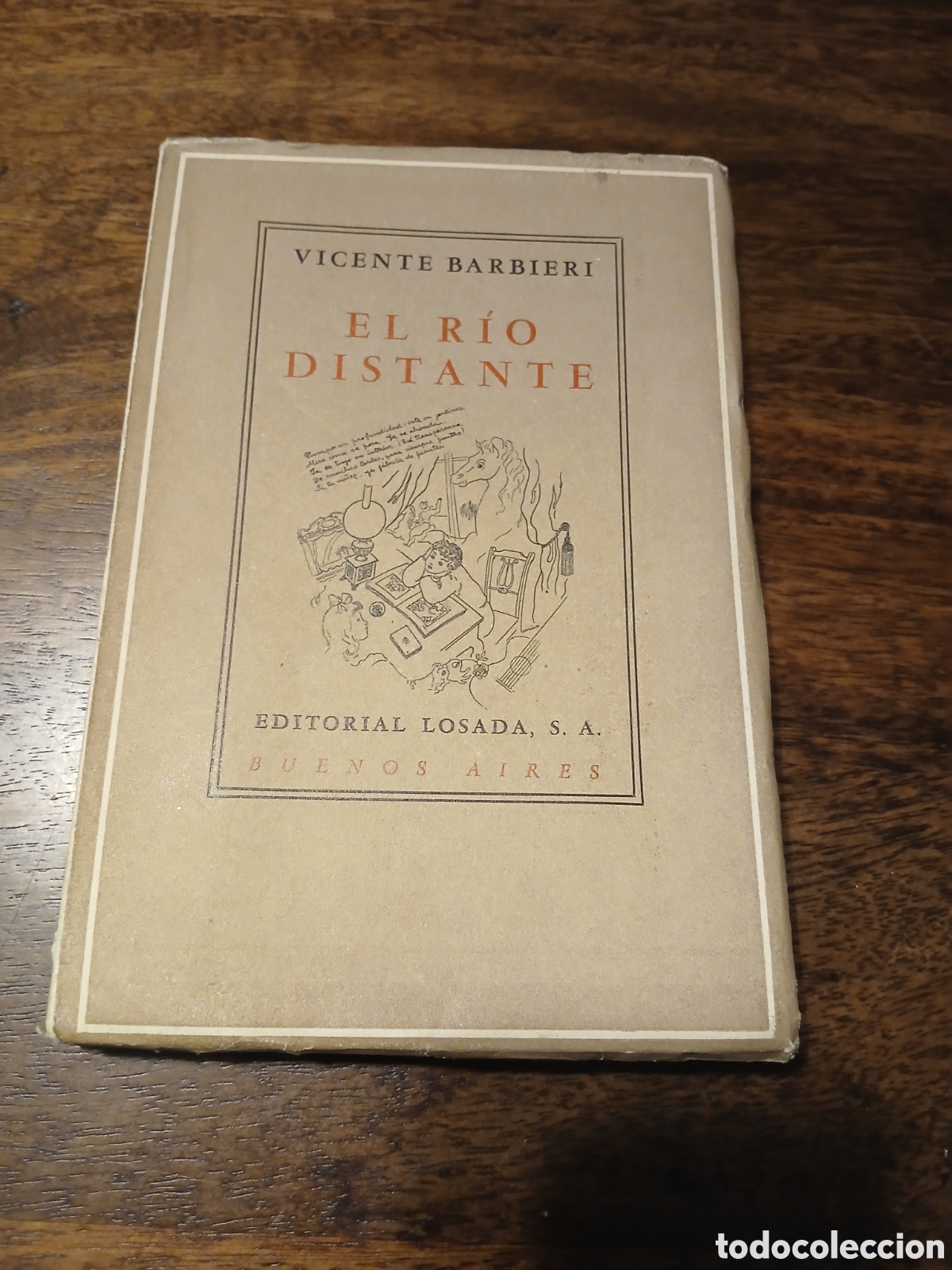 Libros de segunda mano: El r&iacute;o distante, Vicente Barbieri - Foto 1