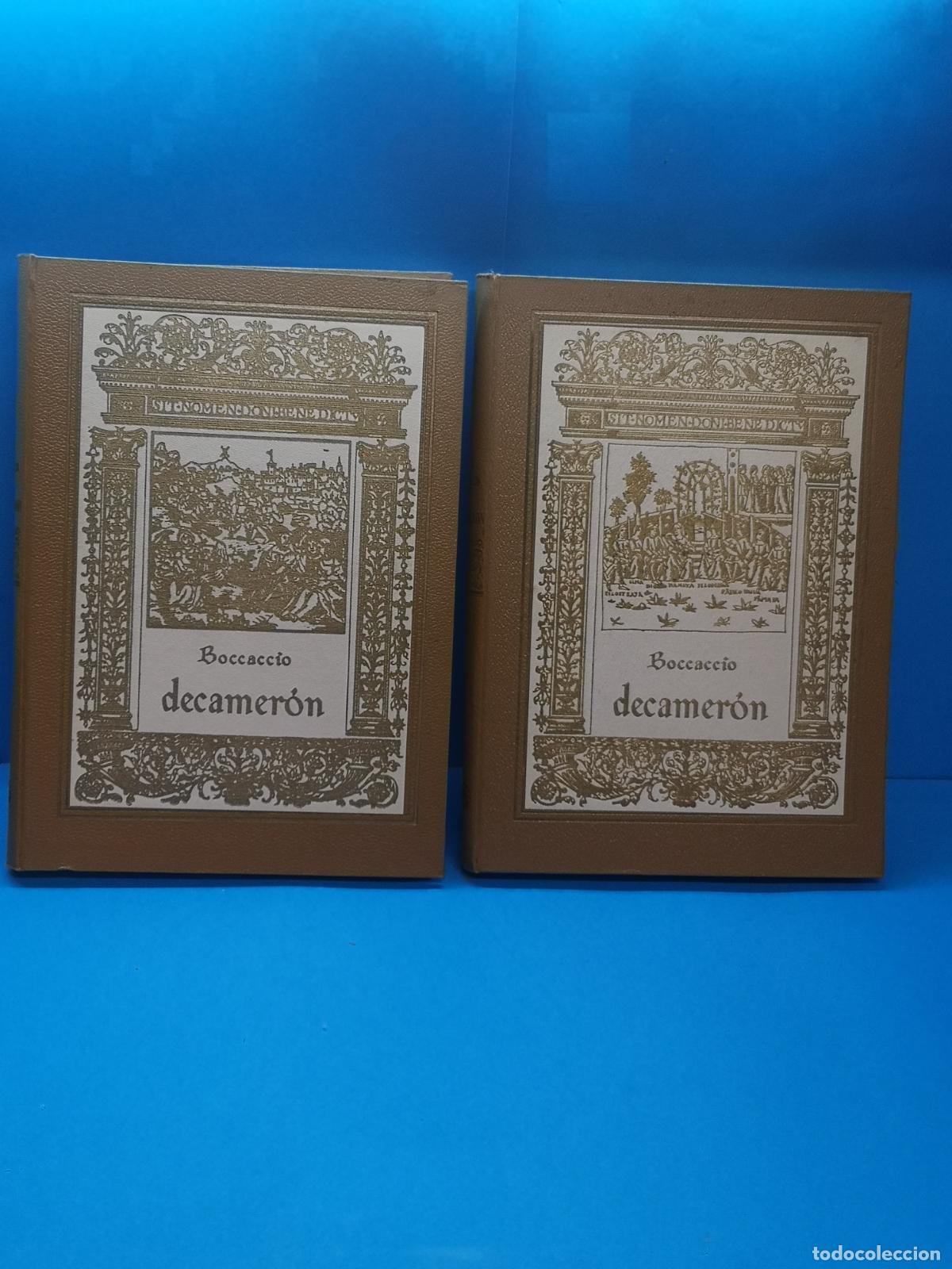 Libros de segunda mano: GIOVANNI BOCCACCIO.-DECAMERON. EDICIONES NAUTA 1966 2 VOL. OBRA COMPLETA - Foto 1