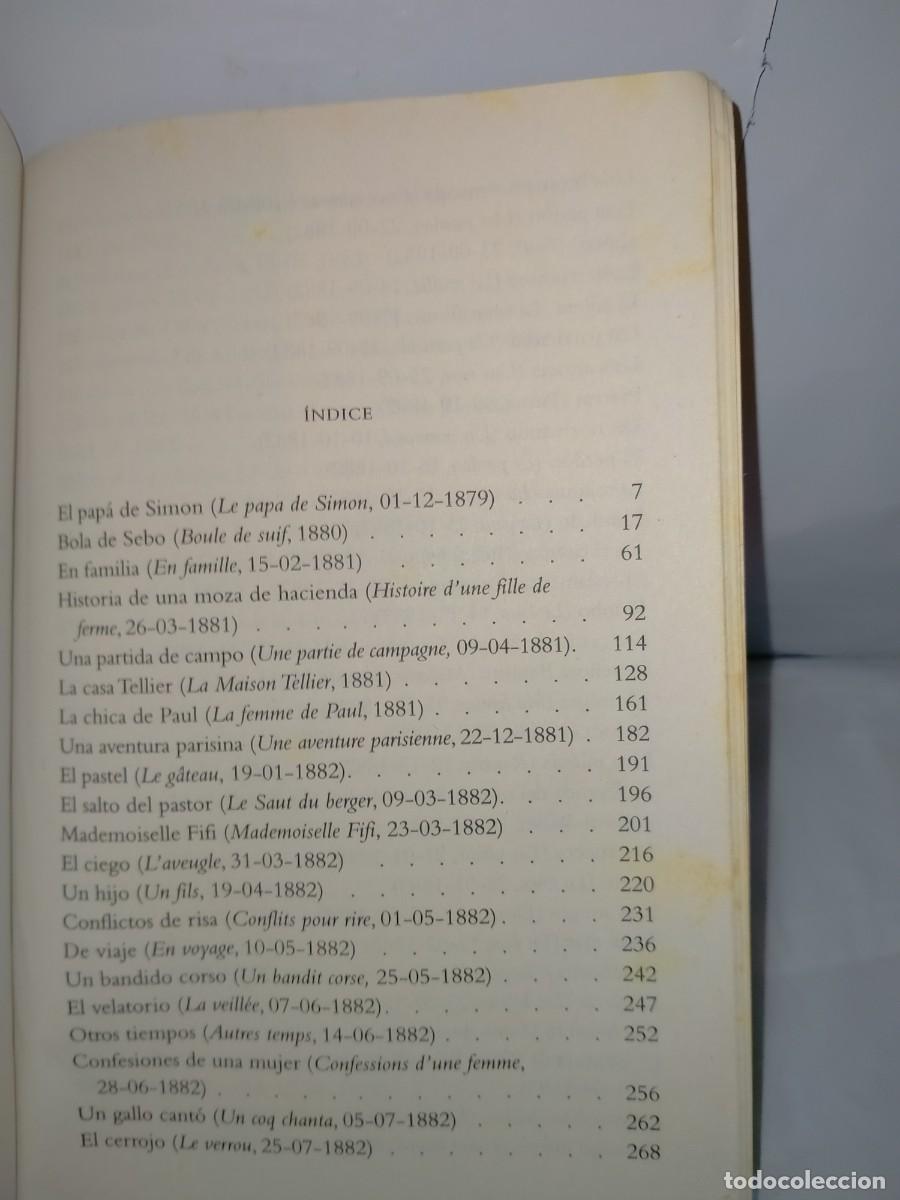 Libros de segunda mano: GUY DE MAUPASSANT. CUENTOS ESENCIALES .DEBOLSILLO - Foto 2