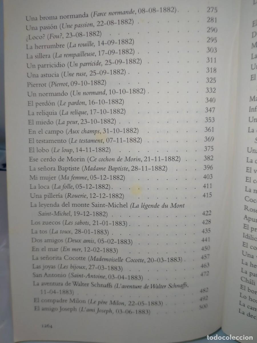 Libros de segunda mano: GUY DE MAUPASSANT. CUENTOS ESENCIALES .DEBOLSILLO - Foto 3