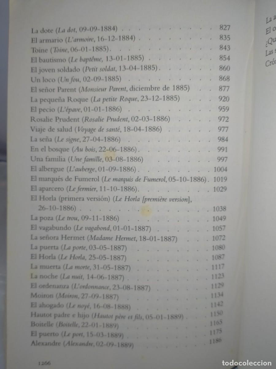Libros de segunda mano: GUY DE MAUPASSANT. CUENTOS ESENCIALES .DEBOLSILLO - Foto 5