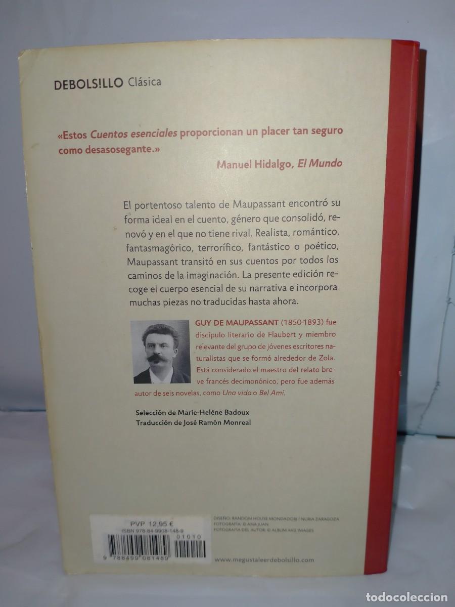 Libros de segunda mano: GUY DE MAUPASSANT. CUENTOS ESENCIALES .DEBOLSILLO - Foto 7