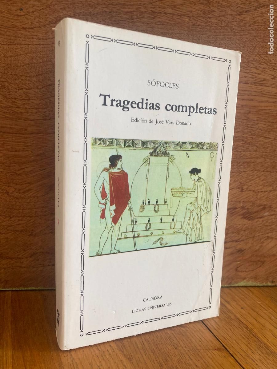 Libros de segunda mano: TRAGEDIAS COMPLETAS - S&Oacute;FOCLES - C&Aacute;TEDRA - Foto 1