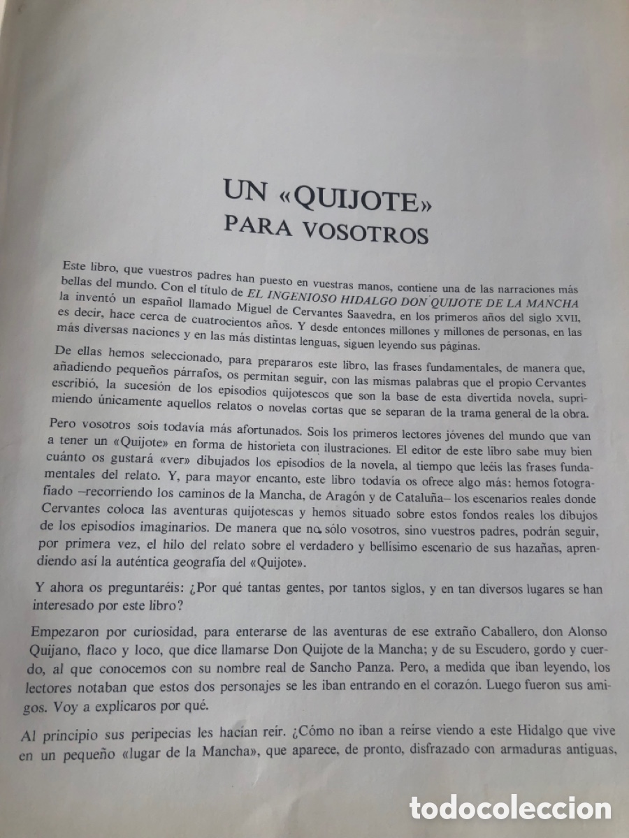 Libros de segunda mano: Libro &ldquo;Don Quijote de la Mancha&rdquo; - Foto 2
