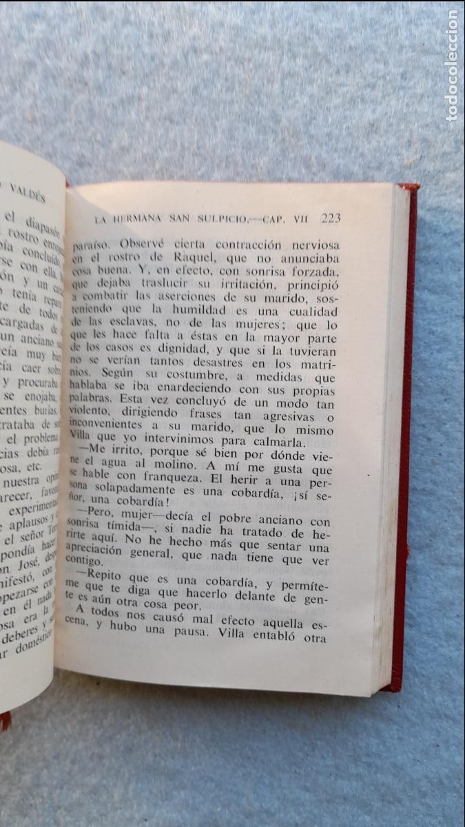 Libros de segunda mano: La Hermana San Suplicio. A. Palacio Vald&eacute;s. Crisol n&ordm; 101. - Foto 6