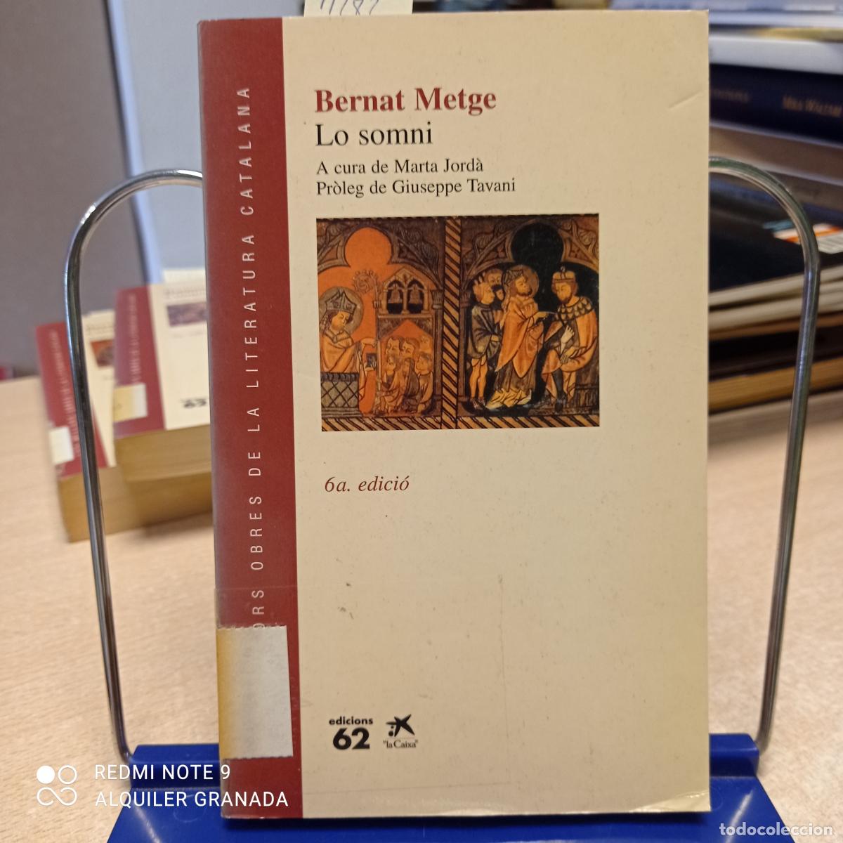 Libros de segunda mano: Lo somni - BERNAT METGE - Foto 1