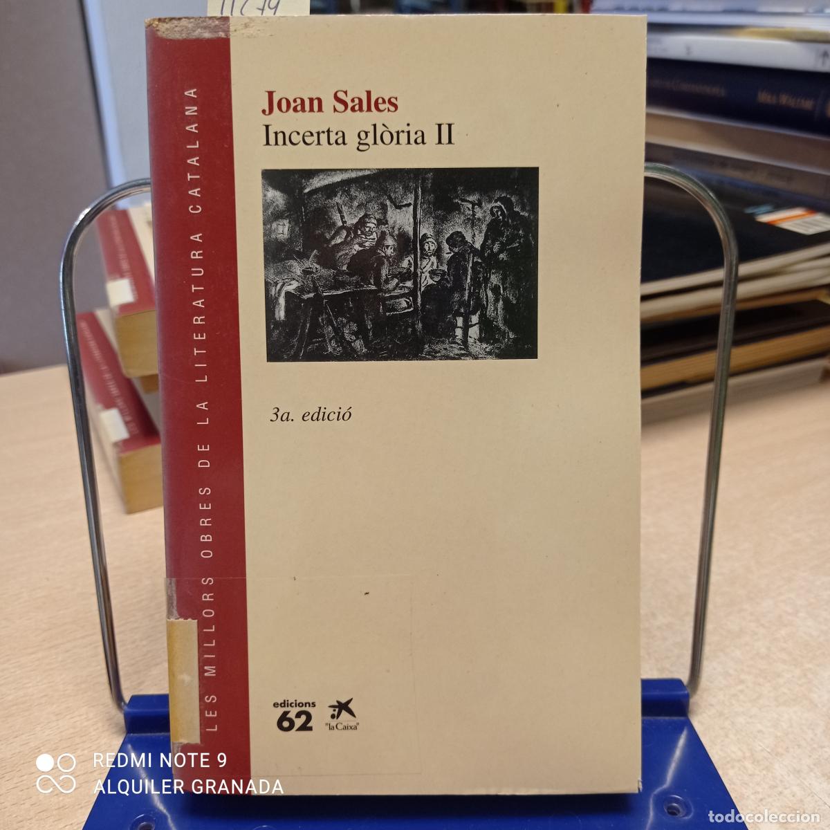 Libros de segunda mano: Incerta Gl&ograve;ria II - JOAN SALES - Foto 1
