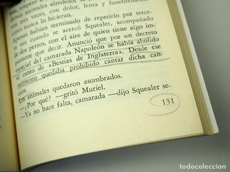 Libros de segunda mano: Rebeli&oacute;n en la granja. George Orwell - Foto 3