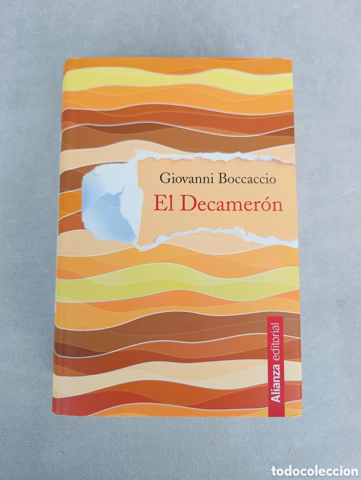 Libros de segunda mano: El Decamer&oacute;n. Giovanni Boccaccio. Alianza - Foto 3