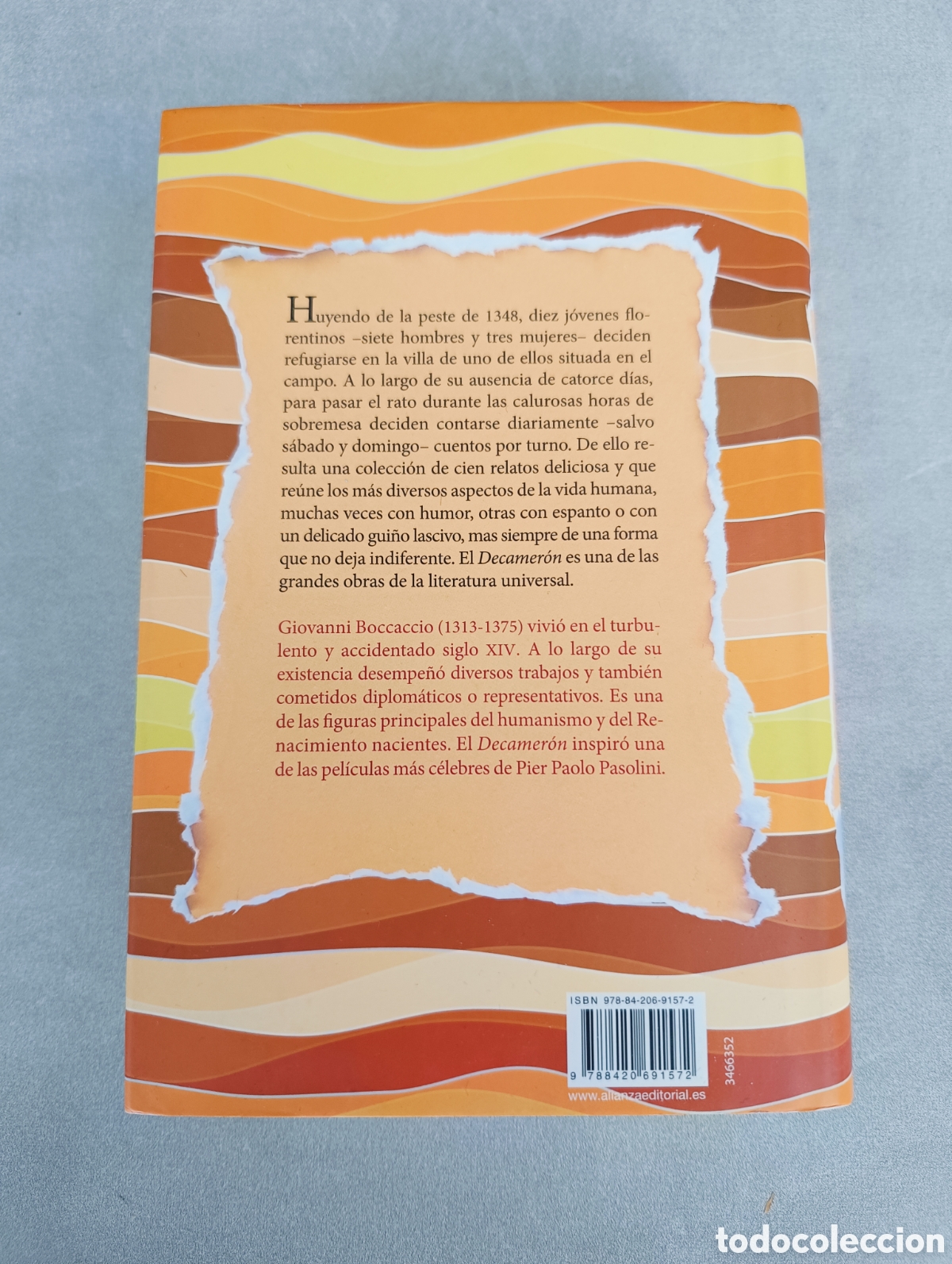 Libros de segunda mano: El Decamer&oacute;n. Giovanni Boccaccio. Alianza - Foto 4