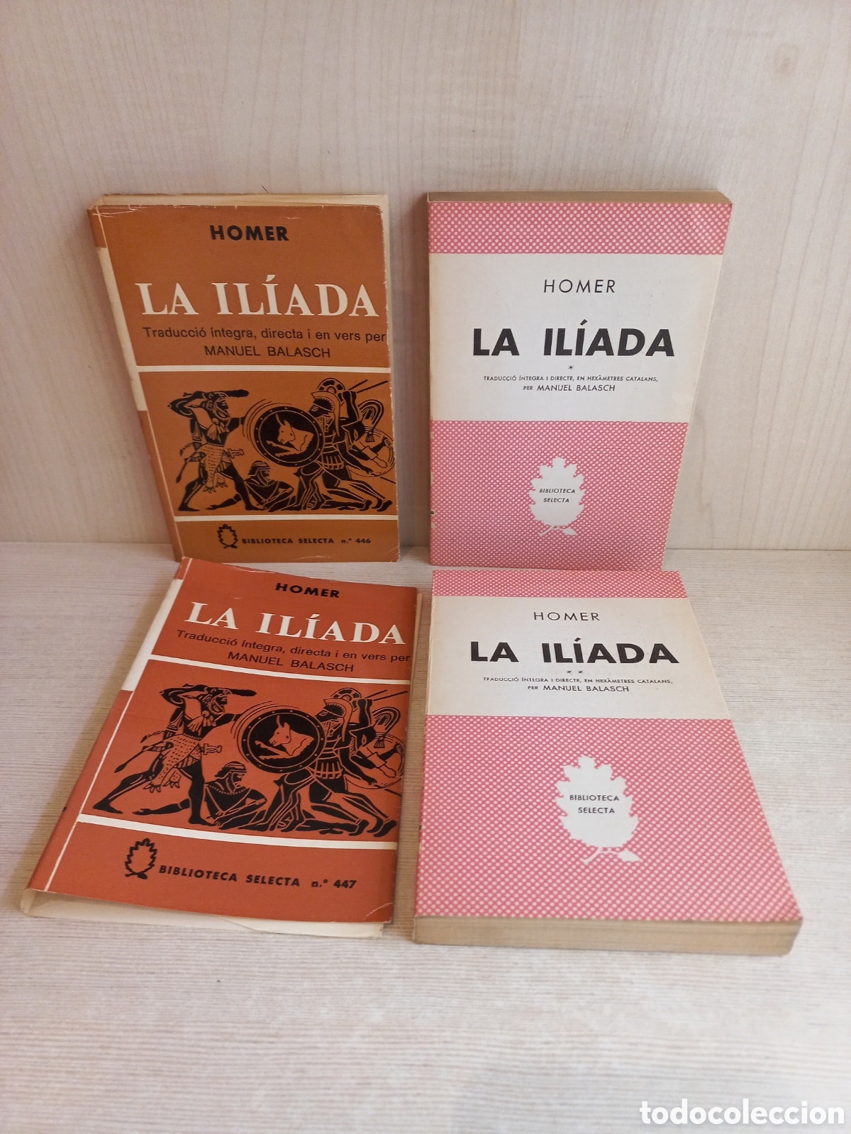 Libros de segunda mano: La &Iacute;liada. Homer. Selecta, primera edici&oacute;n, 1971. Catal&aacute;n. - Foto 5