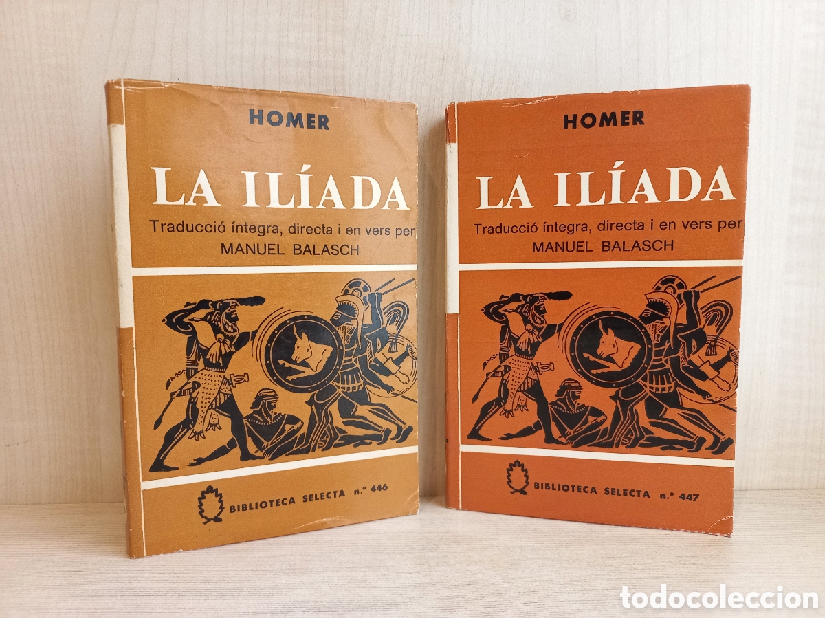 Libros de segunda mano: La &Iacute;liada. Homer. Selecta, primera edici&oacute;n, 1971. Catal&aacute;n. - Foto 1